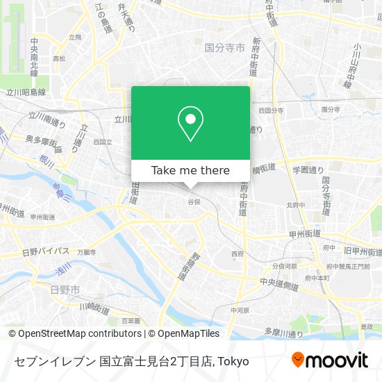 セブンイレブン 国立富士見台2丁目店 map