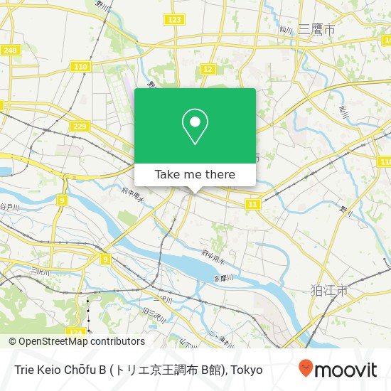 Trie Keio Chōfu B (トリエ京王調布 B館) map
