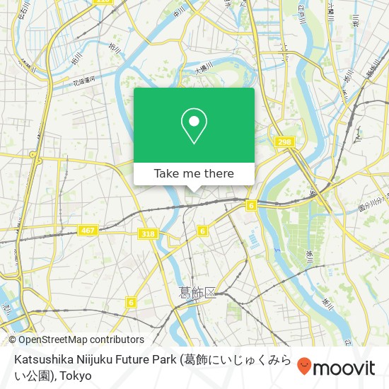Katsushika Niijuku Future Park (葛飾にいじゅくみらい公園) map