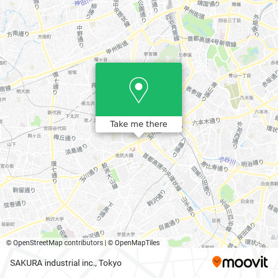 SAKURA industrial inc. map