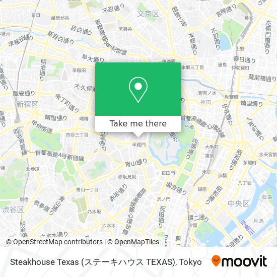 Steakhouse Texas (ステーキハウス TEXAS) map