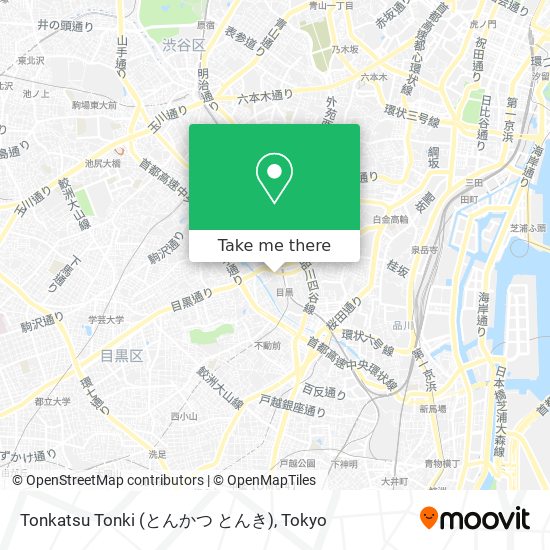 Tonkatsu Tonki (とんかつ とんき) map