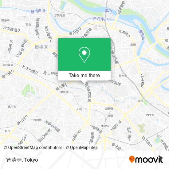 智清寺 map