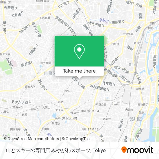 山とスキーの専門店 みやがわスポーツ map