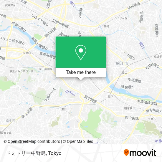 ドミトリー中野島 map