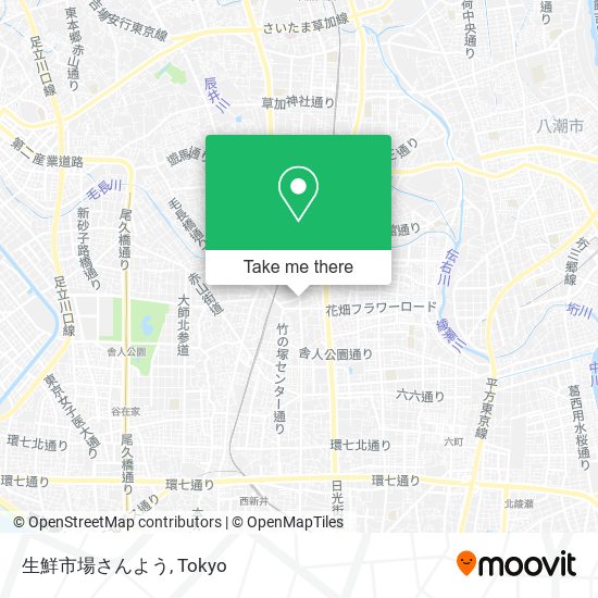 生鮮市場さんよう map