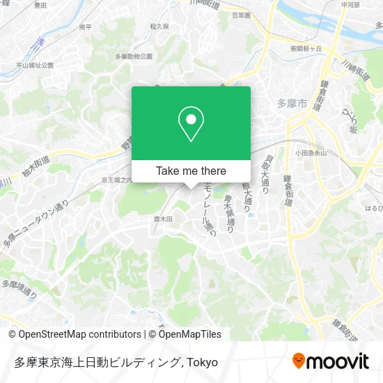 多摩東京海上日動ビルディング map