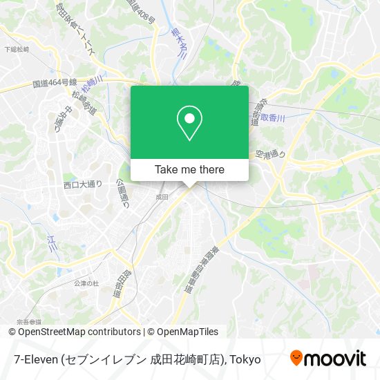 7-Eleven (セブンイレブン 成田花崎町店) map