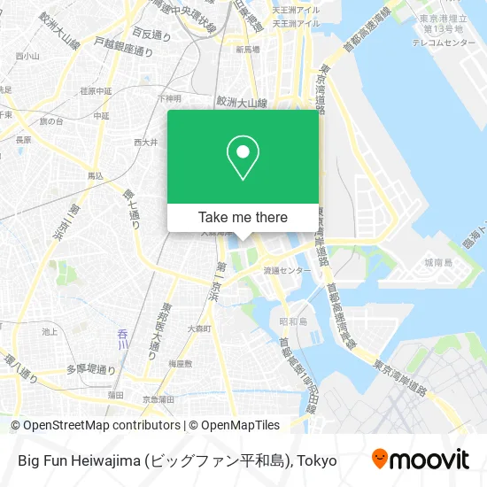 Big Fun Heiwajima map