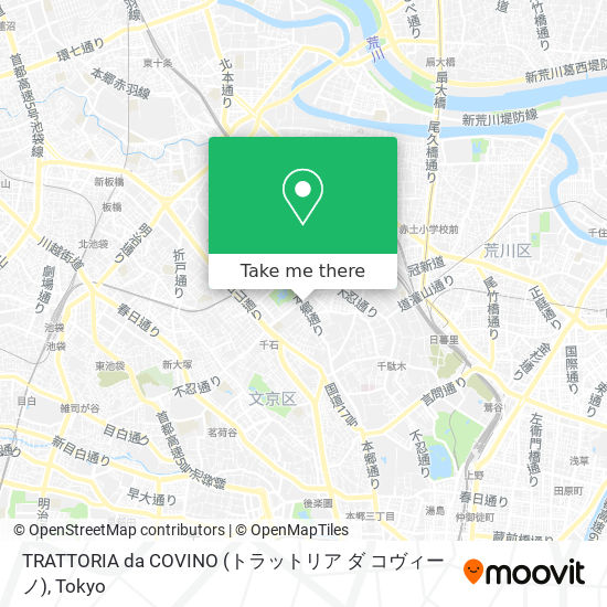 TRATTORIA da COVINO (トラットリア ダ コヴィーノ) map