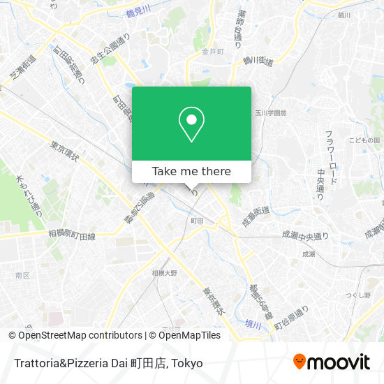 Trattoria&Pizzeria Dai 町田店 map