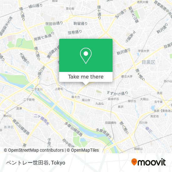 ベントレー世田谷 map