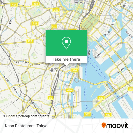 Kasa Restaurant map