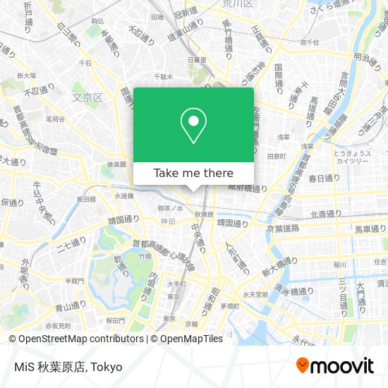 MiS 秋葉原店 map