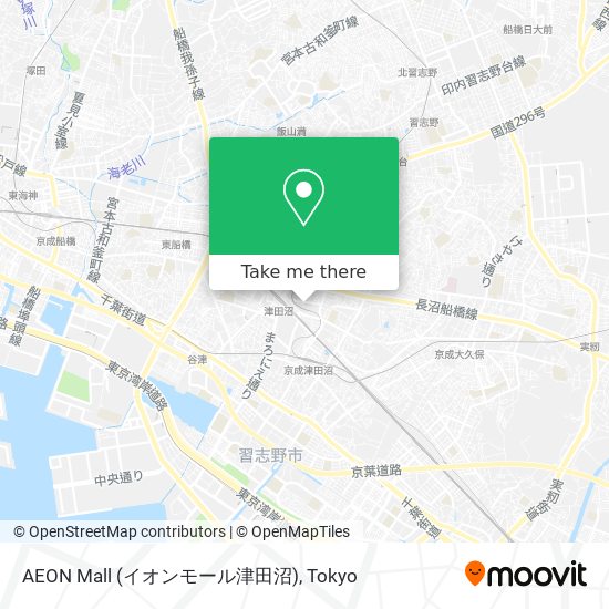 AEON Mall (イオンモール津田沼) map