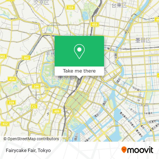 Fairycake Fair map