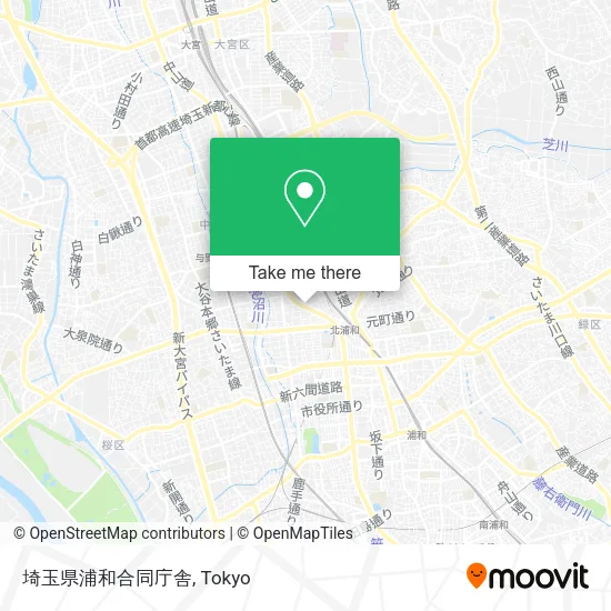 埼玉県浦和合同庁舎 map