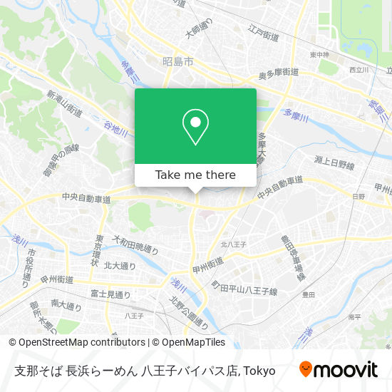 支那そば 長浜らーめん 八王子バイパス店 map