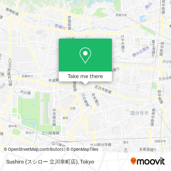 Sushiro (スシロー 立川幸町店) map