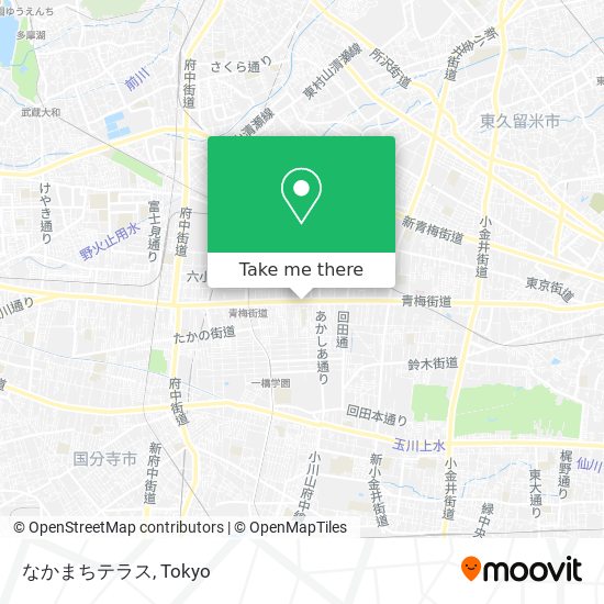 なかまちテラス map