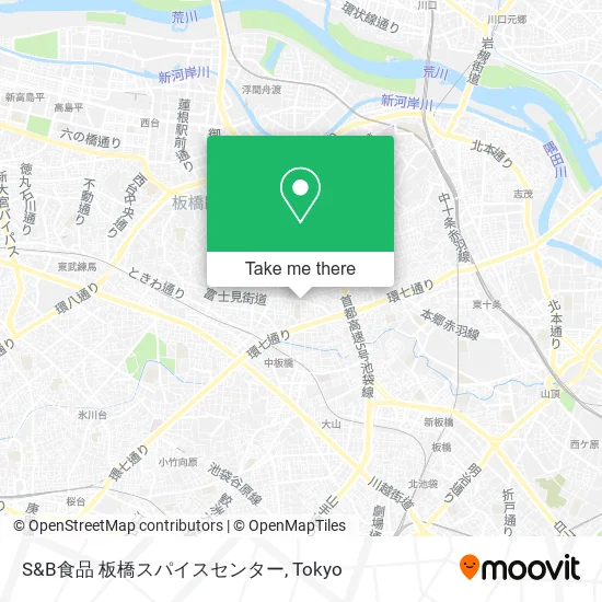 S&B食品 板橋スパイスセンター map