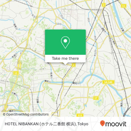 HOTEL NIBANKAN (ホテル二番館 横浜) map