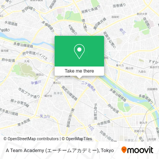 A Team Academy (エーチームアカデミー) map