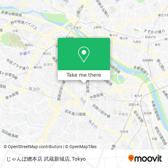 じゃんぼ總本店 武蔵新城店 map