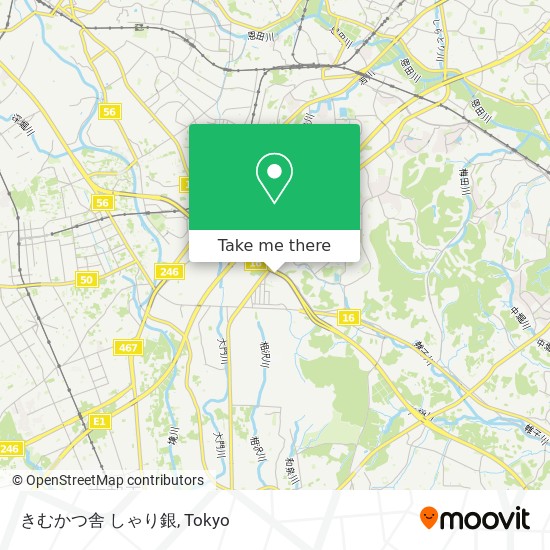 きむかつ舎 しゃり銀 map