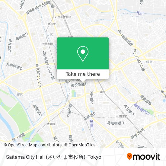 Saitama City Hall (さいたま市役所) map