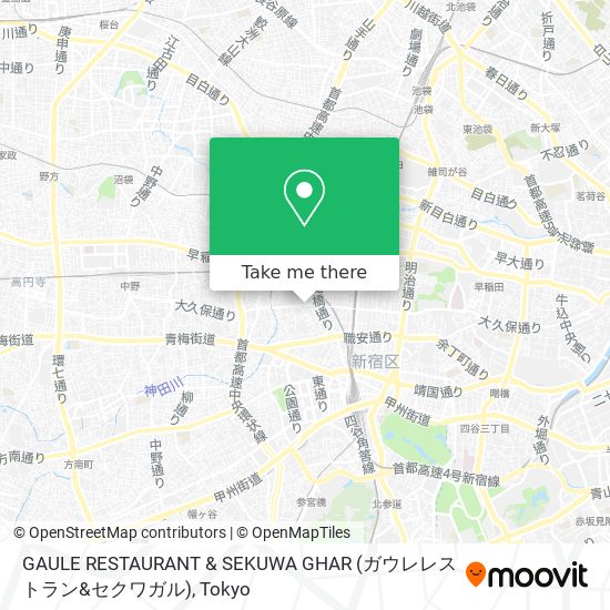 GAULE RESTAURANT & SEKUWA GHAR (ガウレレストラン&セクワガル) map