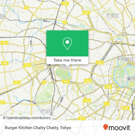 Burger Kitchen Chatty Chatty map