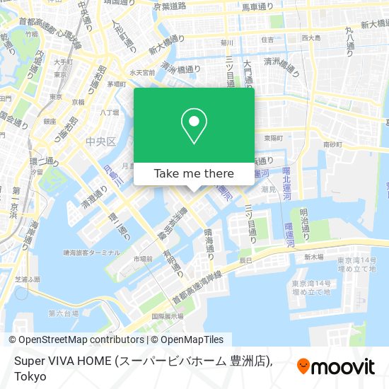 Super VIVA HOME (スーパービバホーム 豊洲店) map
