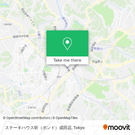 How To Get To ステーキハウス听 ポンド 成田店 In 成田市 By Metro