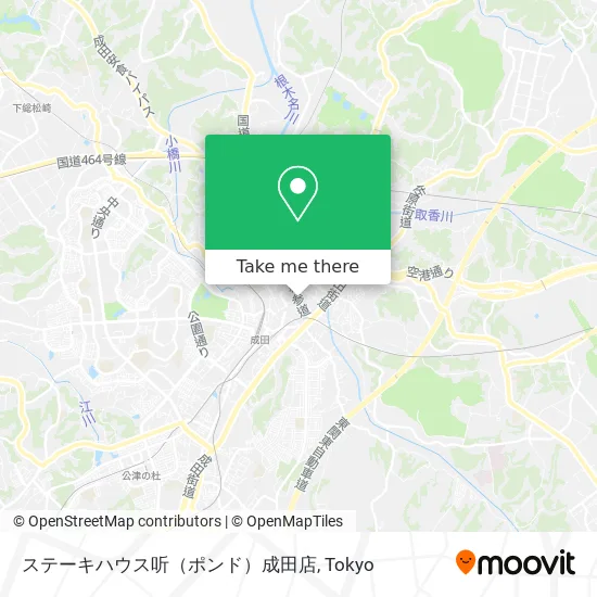 How To Get To ステーキハウス听 ポンド 成田店 In 成田市 By Metro