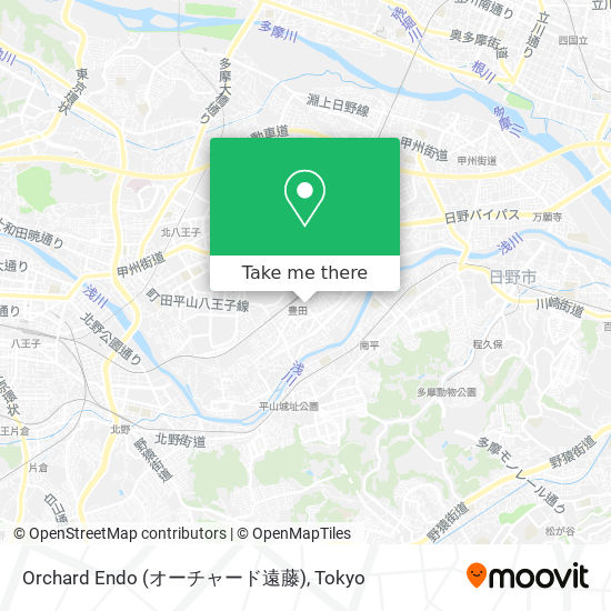 Orchard Endo (オーチャード遠藤) map