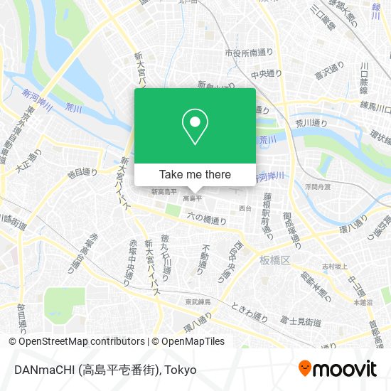 DANmaCHI (高島平壱番街) map