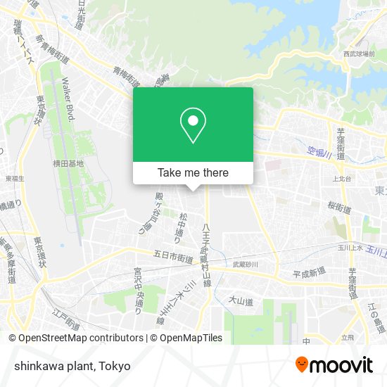 shinkawa plant map