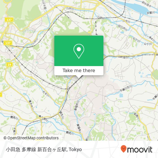小田急 多摩線 新百合ヶ丘駅 map
