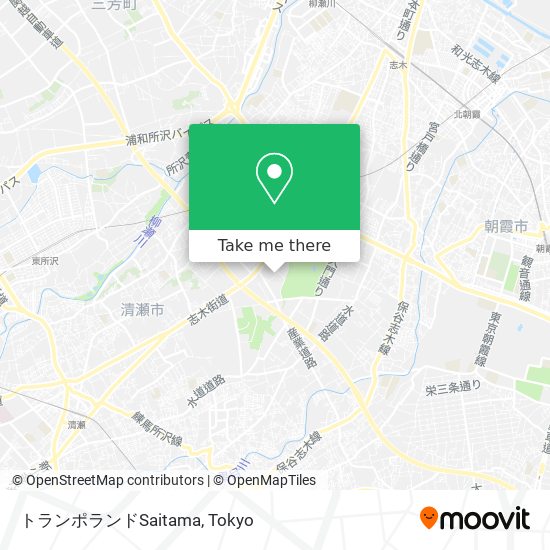 トランポランドSaitama map