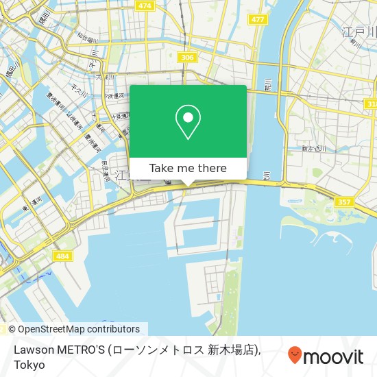 Lawson METRO'S (ローソンメトロス 新木場店) map