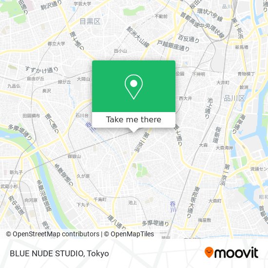 BLUE NUDE STUDIO map