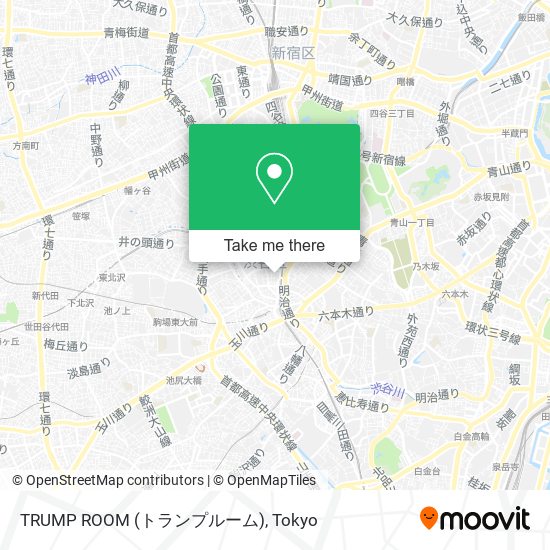 TRUMP ROOM (トランプルーム) map