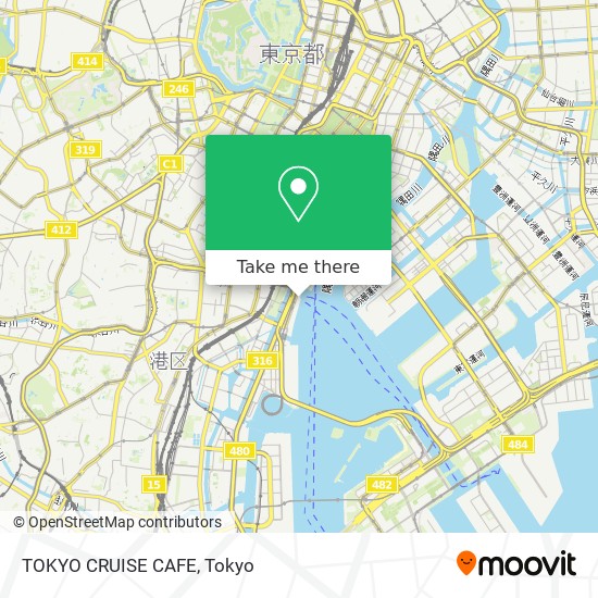 TOKYO CRUISE CAFE map