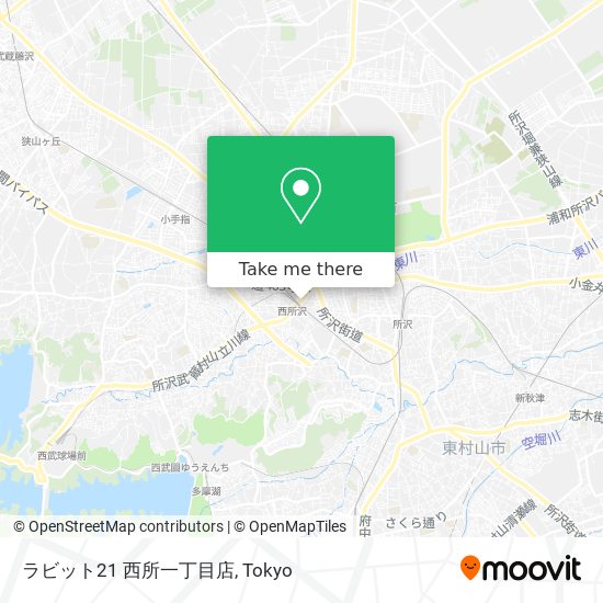 ラビット21 西所一丁目店 map