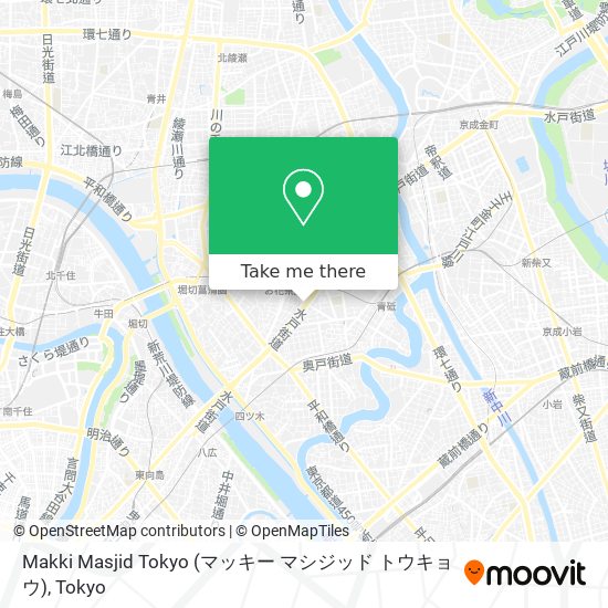 Makki Masjid Tokyo (マッキー マシジッド トウキョウ) map