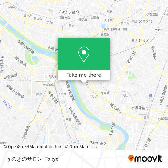 うのきのサロン map