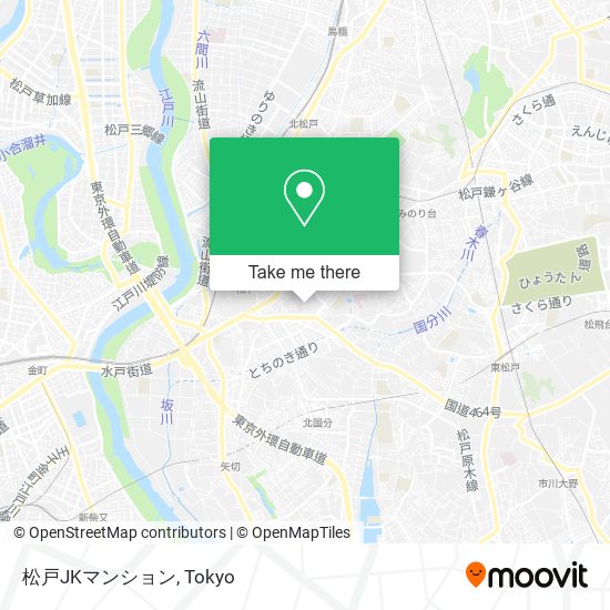 松戸JKマンション map