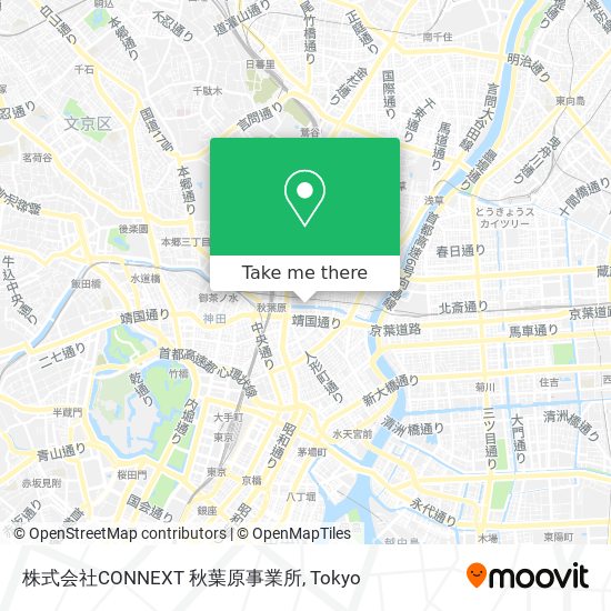 株式会社CONNEXT 秋葉原事業所 map