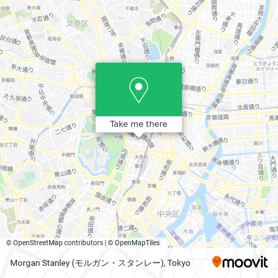 Morgan Stanley (モルガン・スタンレー) map